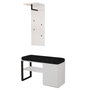 Hanah Home Lion - Set de Soporte para Pasillo Blanco